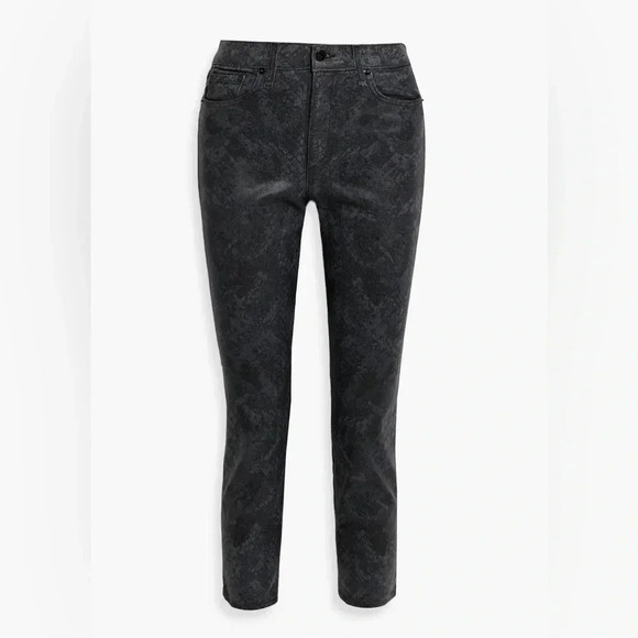 RAG & BONE Nina cropped high-rise straight-leg jeans - Picture 3 of 15